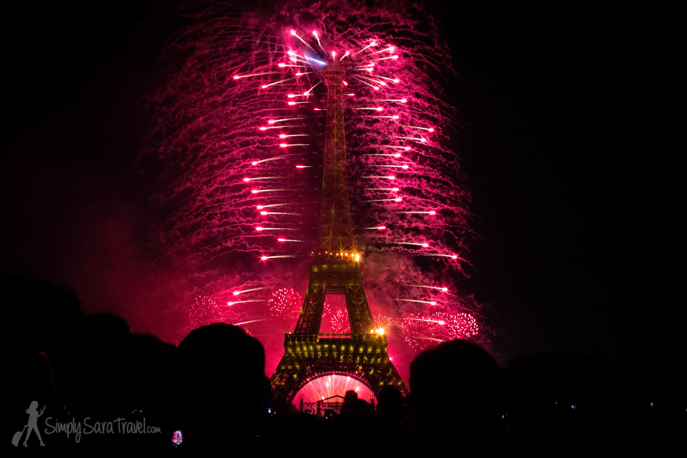 Bastille Day 2014 Fireworks Show — Simply Sara Travel